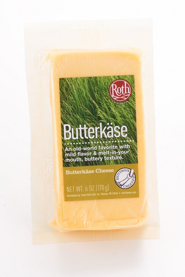 Roth Butterkase Deli Cuts Cheese, 6 Ounce -- 12 Per Case