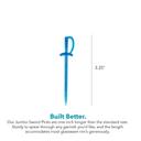 Goldmax Jumbo Sword Picks - Assorted Colors, 500 count - 10 per case