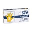 Handgards Eclipse Value Small POWDERED Vinyl Glove - 100 per pack -- 10 packs per case.