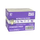 ValuGards Purple Extra Large Disposable Nitrile Gloves -- 1000 per case.