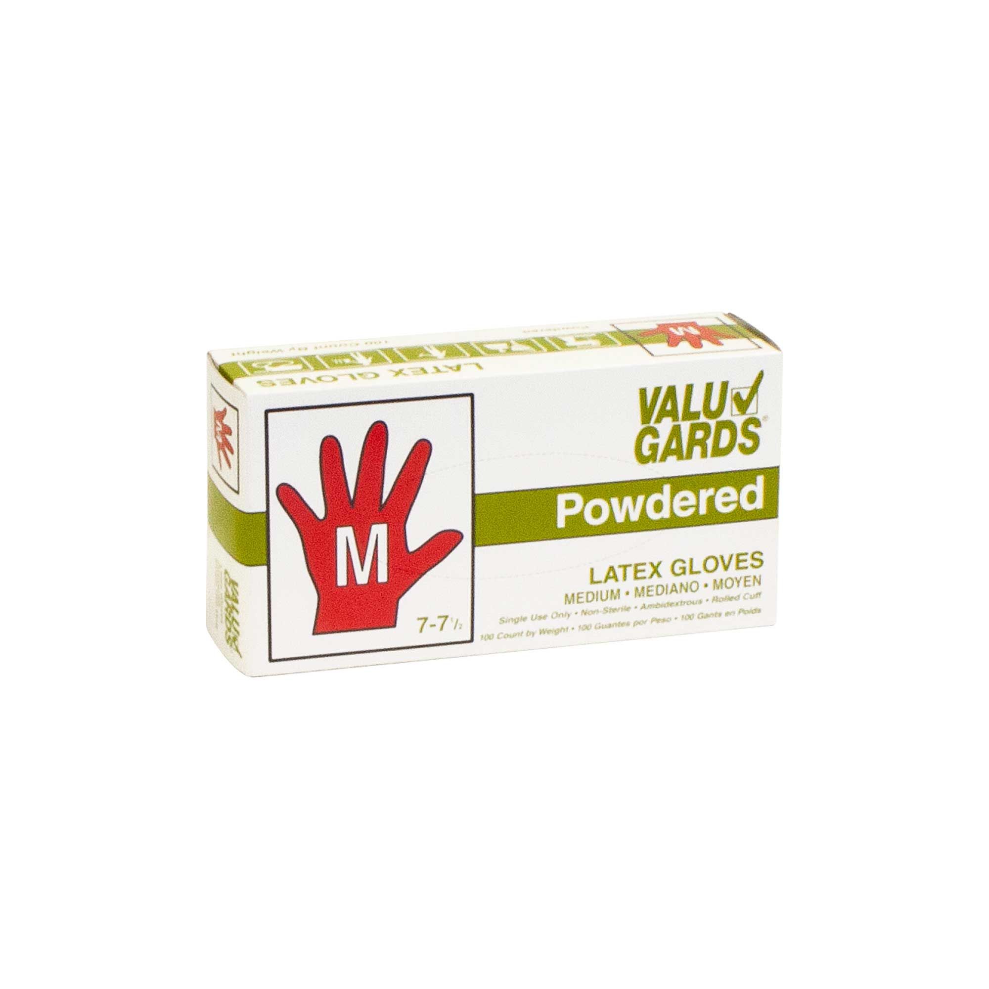 Handgards Eclipse Value Medium Latex Glove, 100 Count -- 10 Per Case