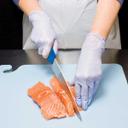 Handgards UltraTouch Synthetic Blurple Medium Disposable Glove -- 1000 per case.