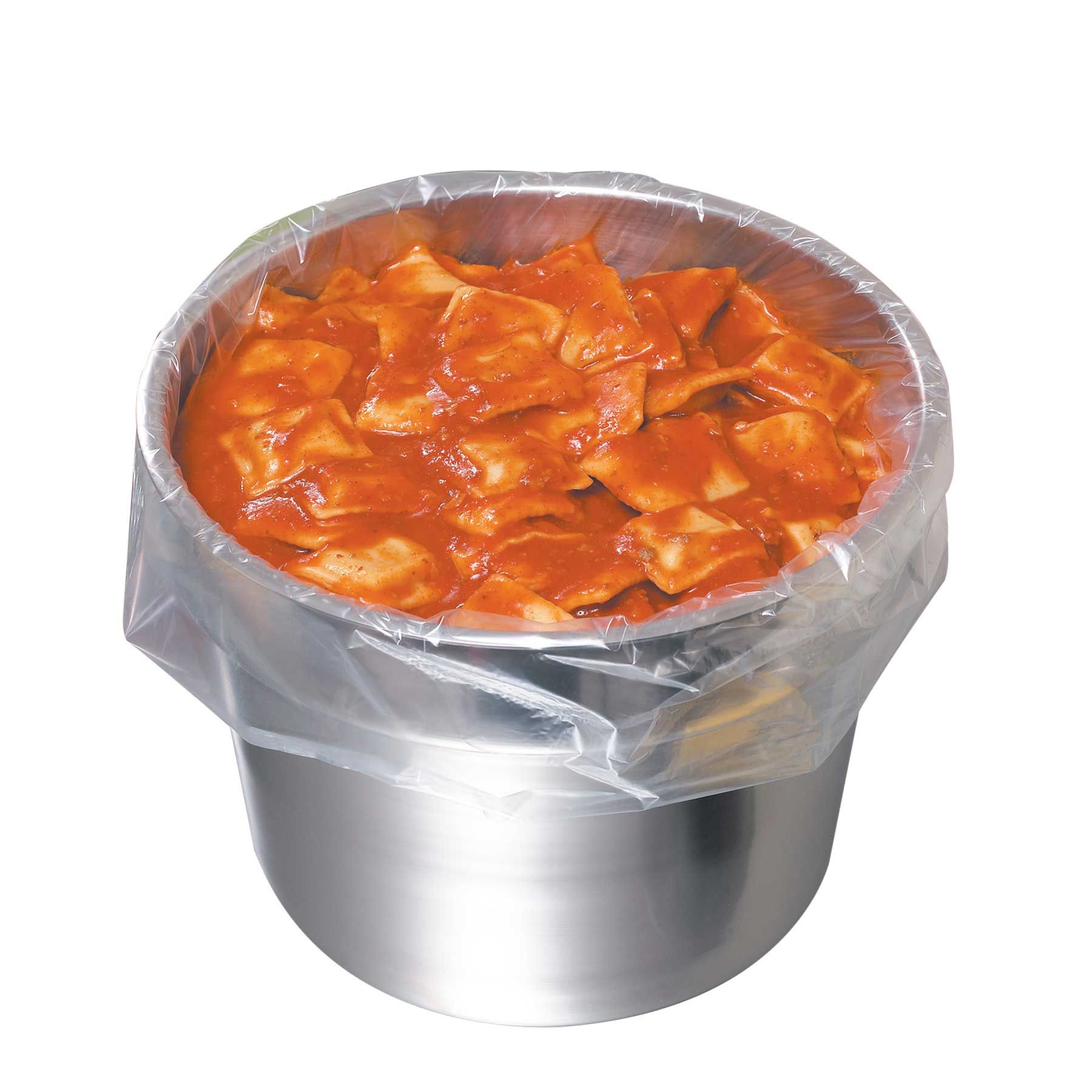 Panhandlers Clear 7 Quart Steam Pan Liners, 250 Count