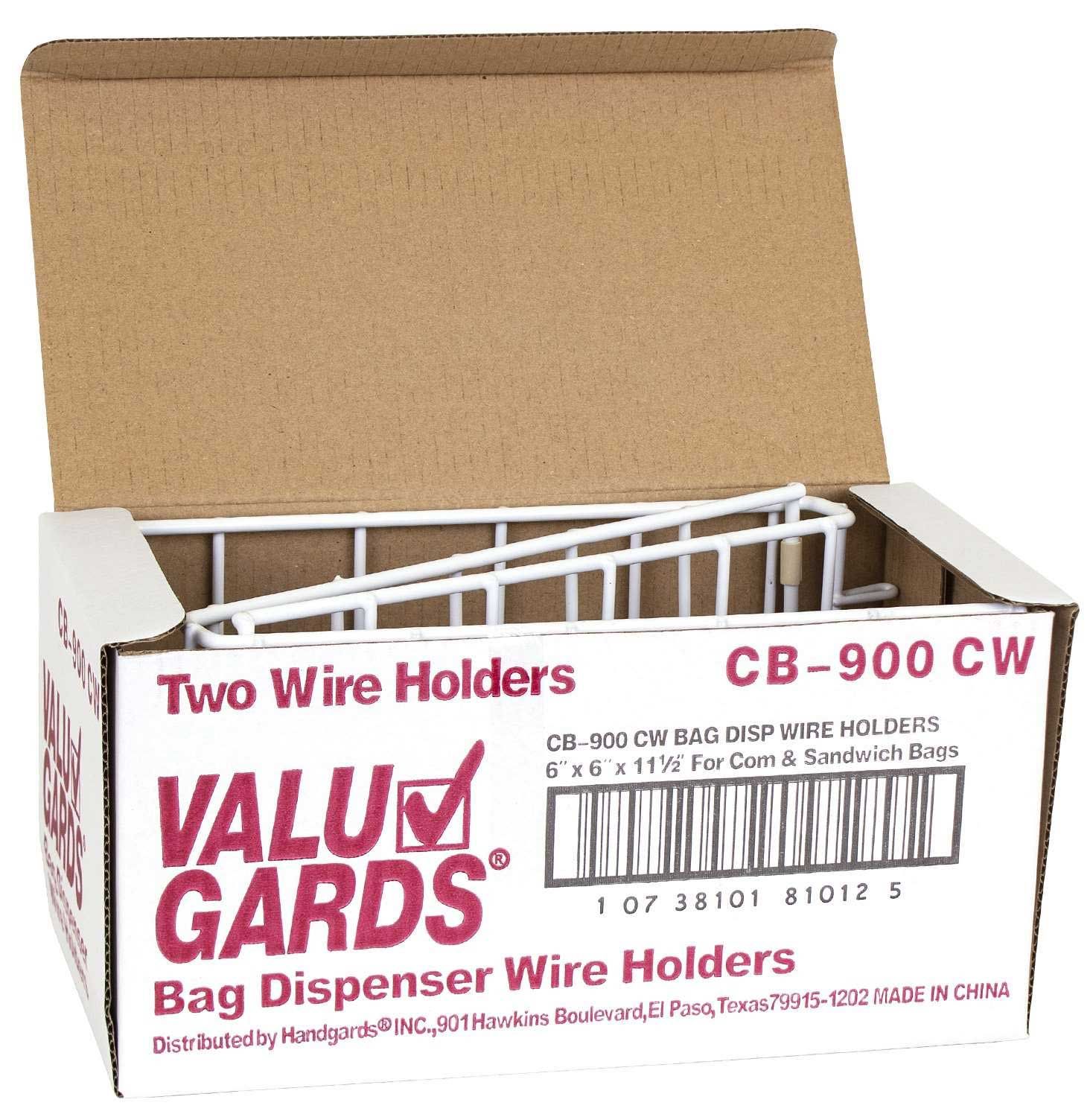 Handgards Valugards Cb900cw Coated Bag Dispenser Wire Holder -- 2 Per Case