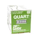 Handgards Zipgards Low Density Recloseable Quart Storage Bag, 7 x 8 inch -- 500 per case