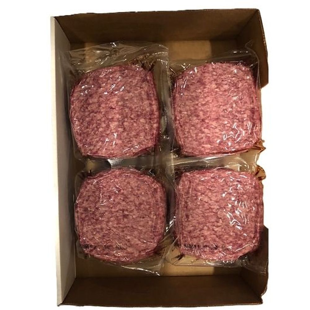 Jb Signature 80 Percent Beef Patty Angus Round, 10 Ounce -- 16 per case