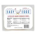 Easy Eggs Peeled Hard Cooked Eggs - 6 count per pack -- 6 packs per case