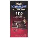 Ghirardelli Moonlight Mistique 92 Percent Cacao Dark Chocolate, 3.17 Ounce -- 12 per case