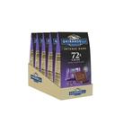 Ghirardelli Intense 72 Percentage Cacao Dark Chocolate Squares, 7.1 Ounce - 5 per case