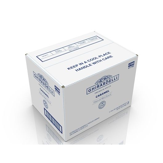 Ghirardelli Caramel Sauce, 16 Ounce Squeeze Bottle -- 12 Per Case