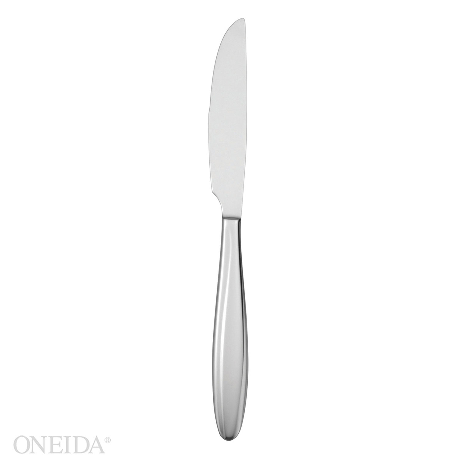 Oneida Glissade 18/0 Stainless Steel One Piece Dinner Knife -- 12 per case.