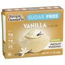 Simply Desserts Simply Delish No Sugar Instant Vanilla Pudding, 1.7 Ounce -- 6 per case