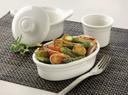 Syracuse China Casablanca Ovenware Small Unhandled Casserole, 11 Ounce -- 36 per case.