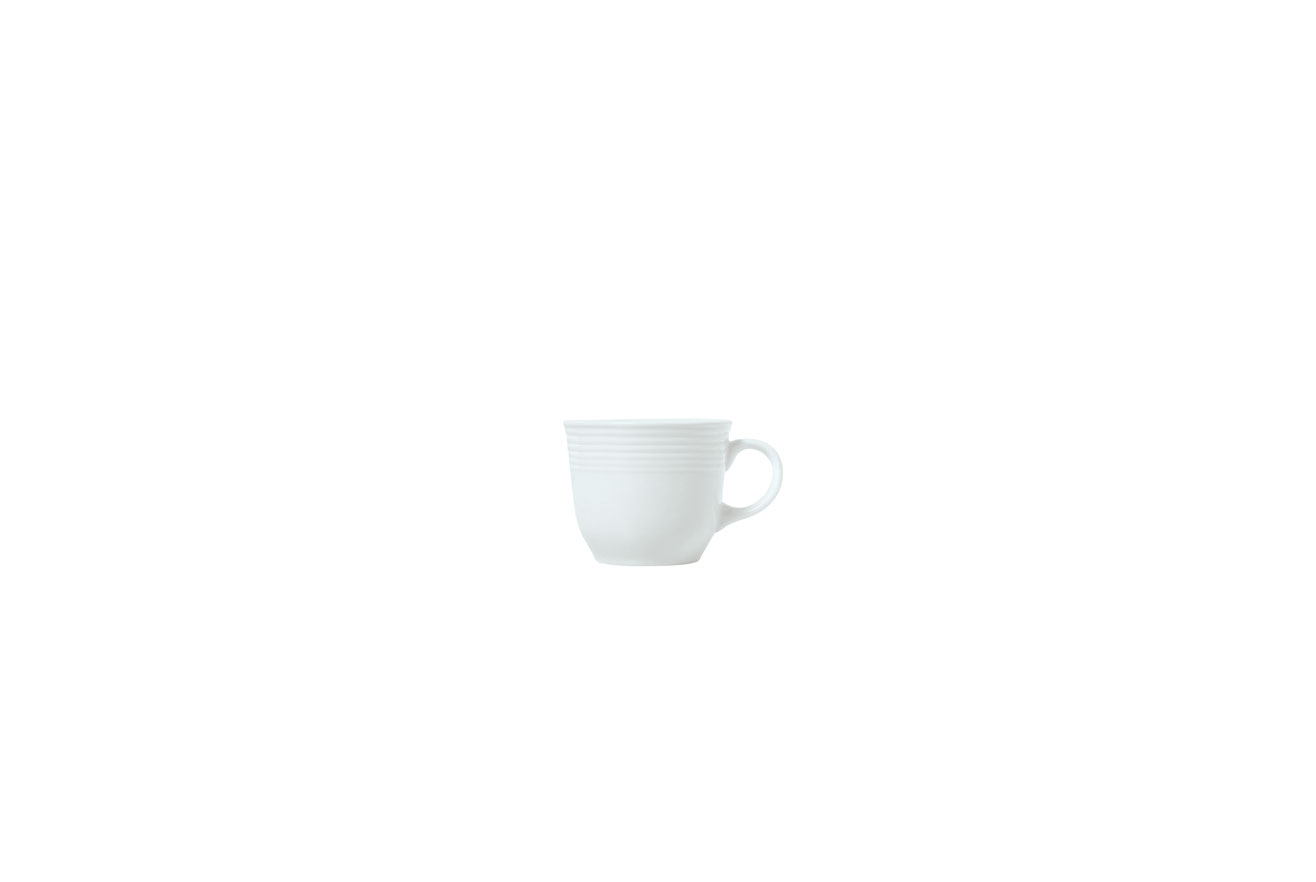 Syracuse China Repetition Aluma White Body Tea Cup, 8 Ounce -- 36 per case.