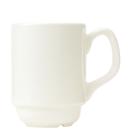 Syracuse China Slenda Royal Rideau Stacking Mug, 8 Ounce -- 36 per case.