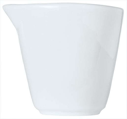 Syracuse China Aluma White Reflections Creamer, 3 Ounce -- 24 Per Case