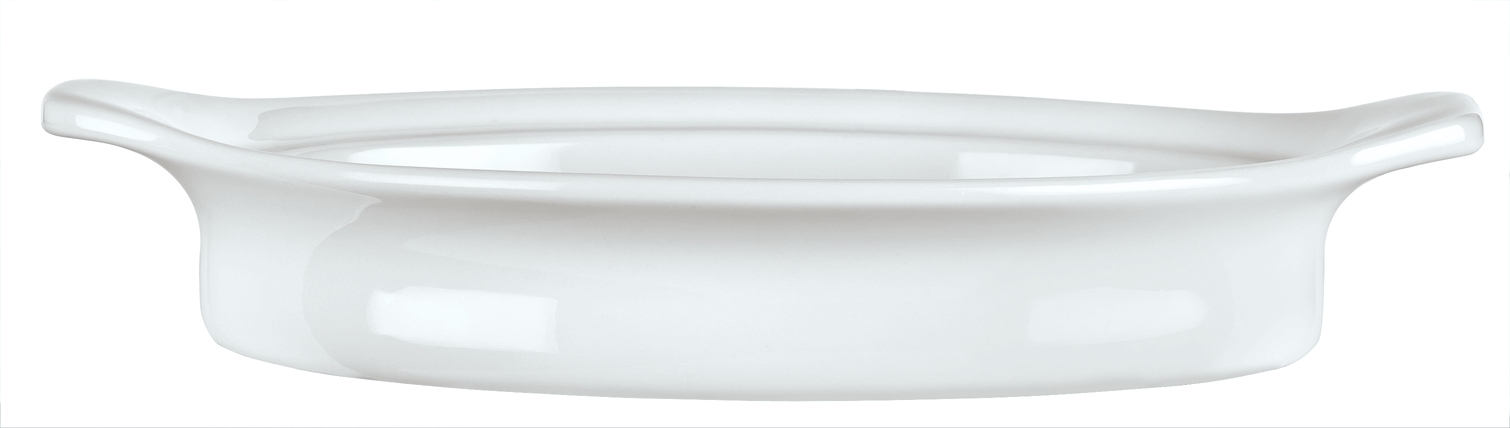 Syracuse China Chefs Collection Aluma White Large Rarebit, 11 Ounce -- 24 per case.