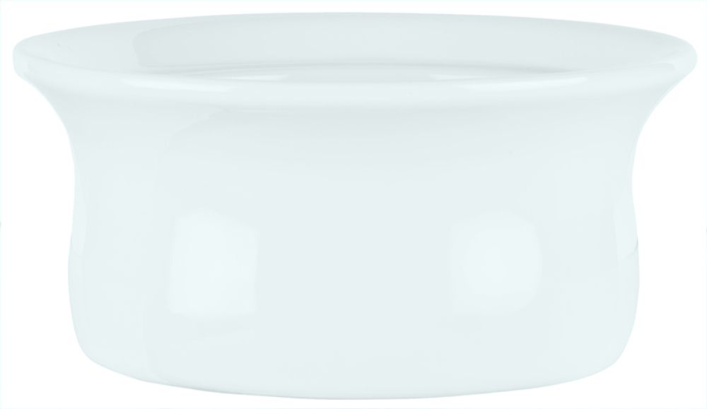 Syracuse China Chefs Selection Aluma White Small Unhandled Casserole -- 24 Per Case