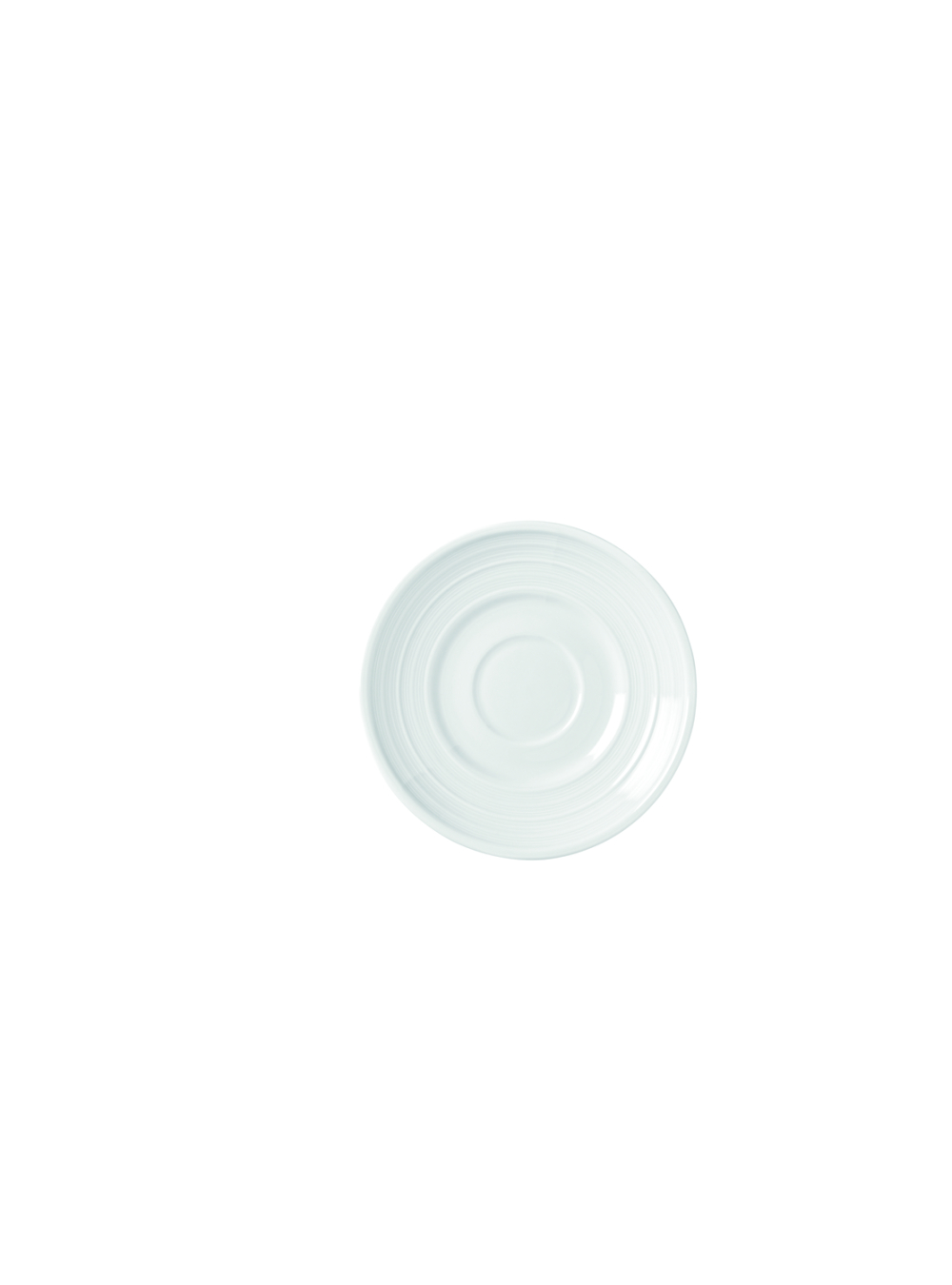 Syracuse China Lunar White Galileo Saucer, 6 inch -- 36 per case.
