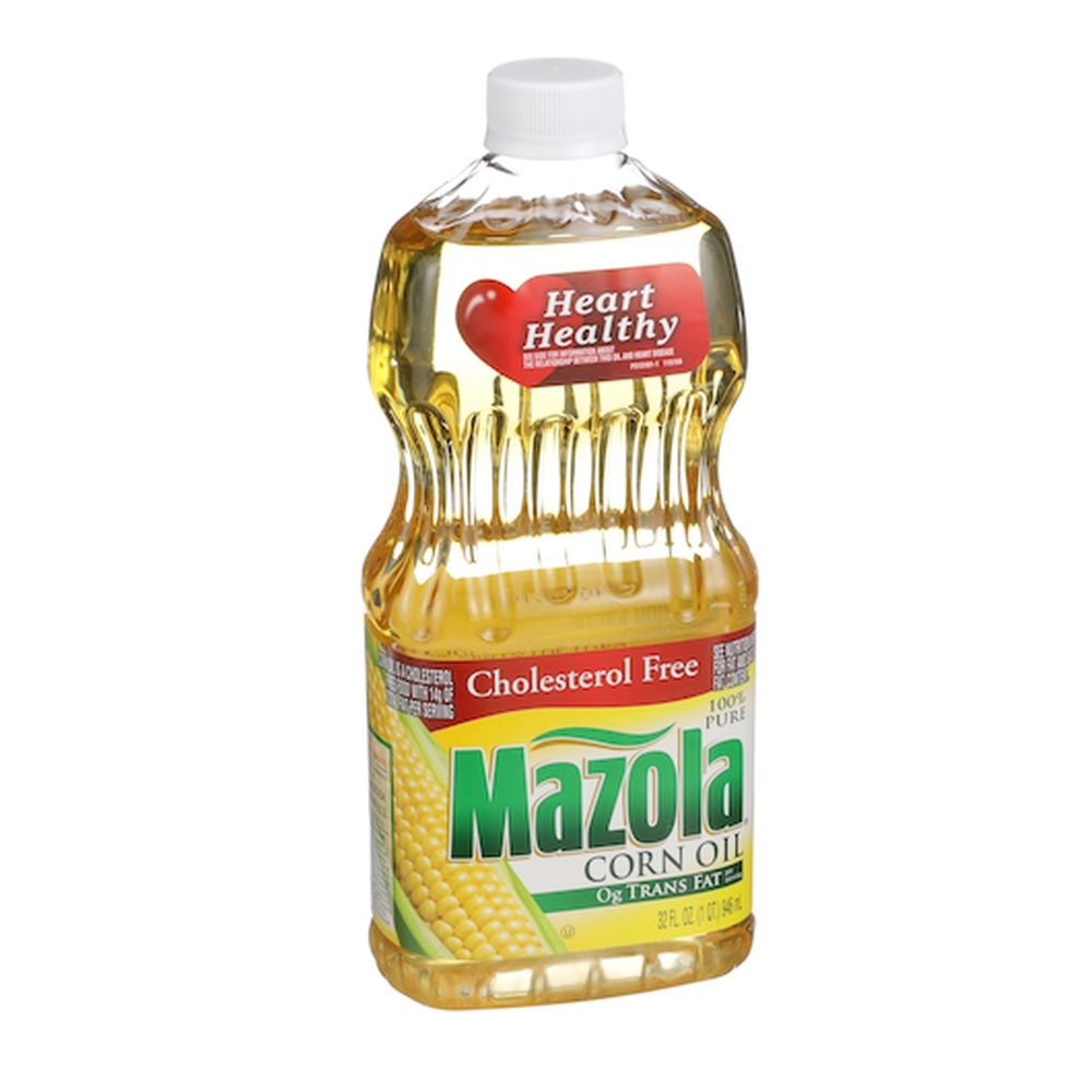 Mazola Zero Trans Fat Corn Oil, 32 Fluid Ounce -- 12 per case