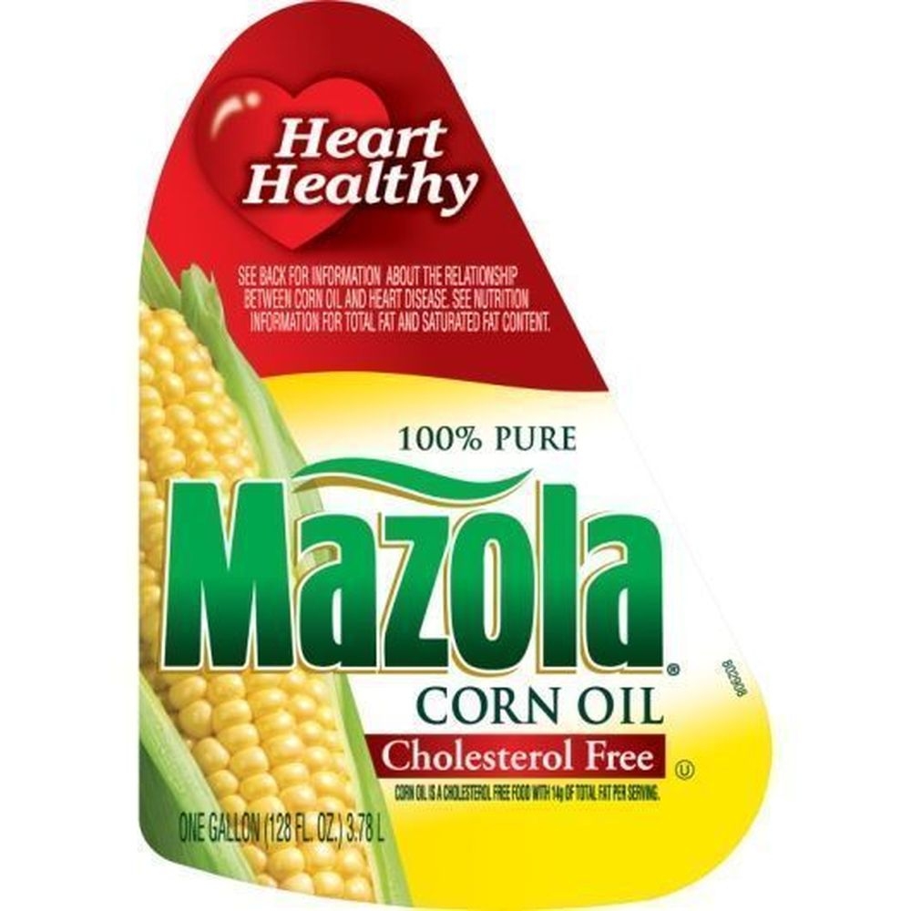 Mazola Trans Fat Free Salad and Frying Corn Oil, 1 Gallon -- 6 per case