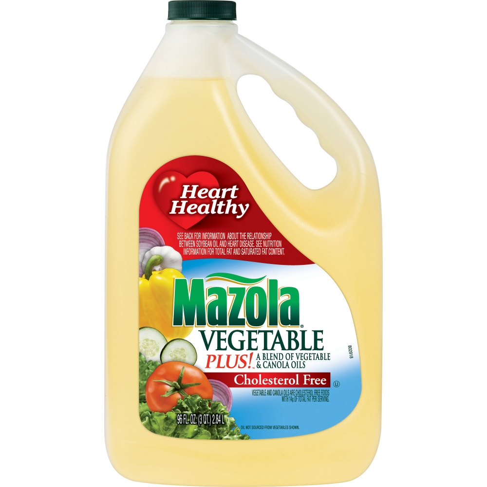 Ach Food Mazola Vegetable Plus Oil, 96 Ounce -- 6 per case.