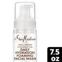 Shea Moisture 100 Percent Virgin Coconut Oil Hydration Foaming Cleanser, 7.5 Fluid Ounce -- 24 per case