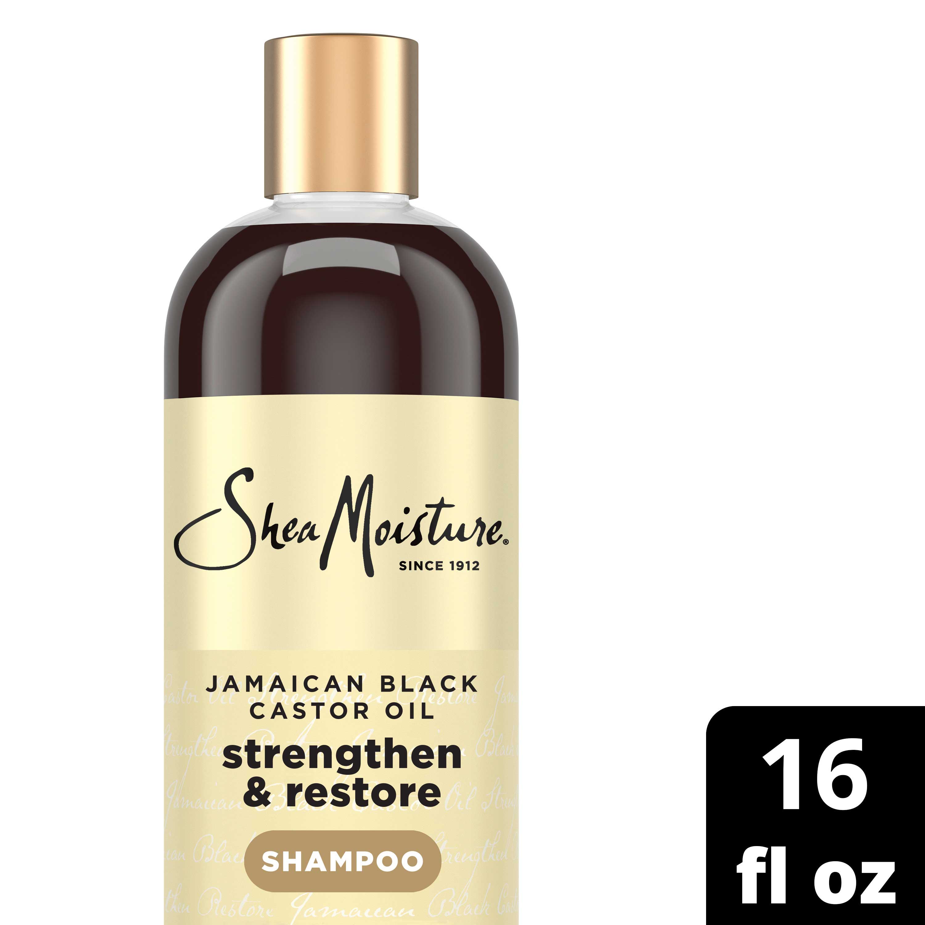 Shea Moisture Strengthen and Restore Jamaican Black Castor Oil Shampoo, 16 Fluid Ounce -- 12 per case