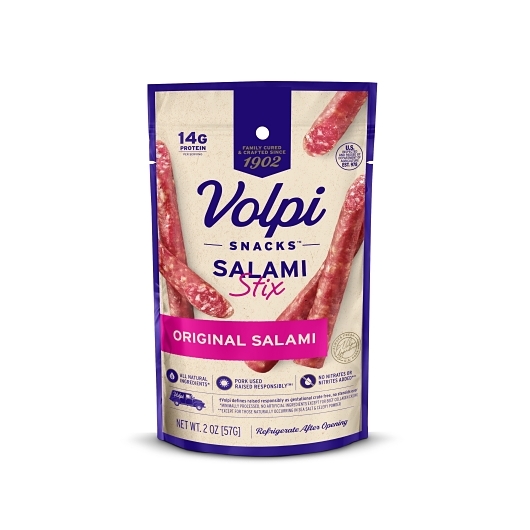 Volpi Original Salami Stix, 2 Ounce -- 72 per case