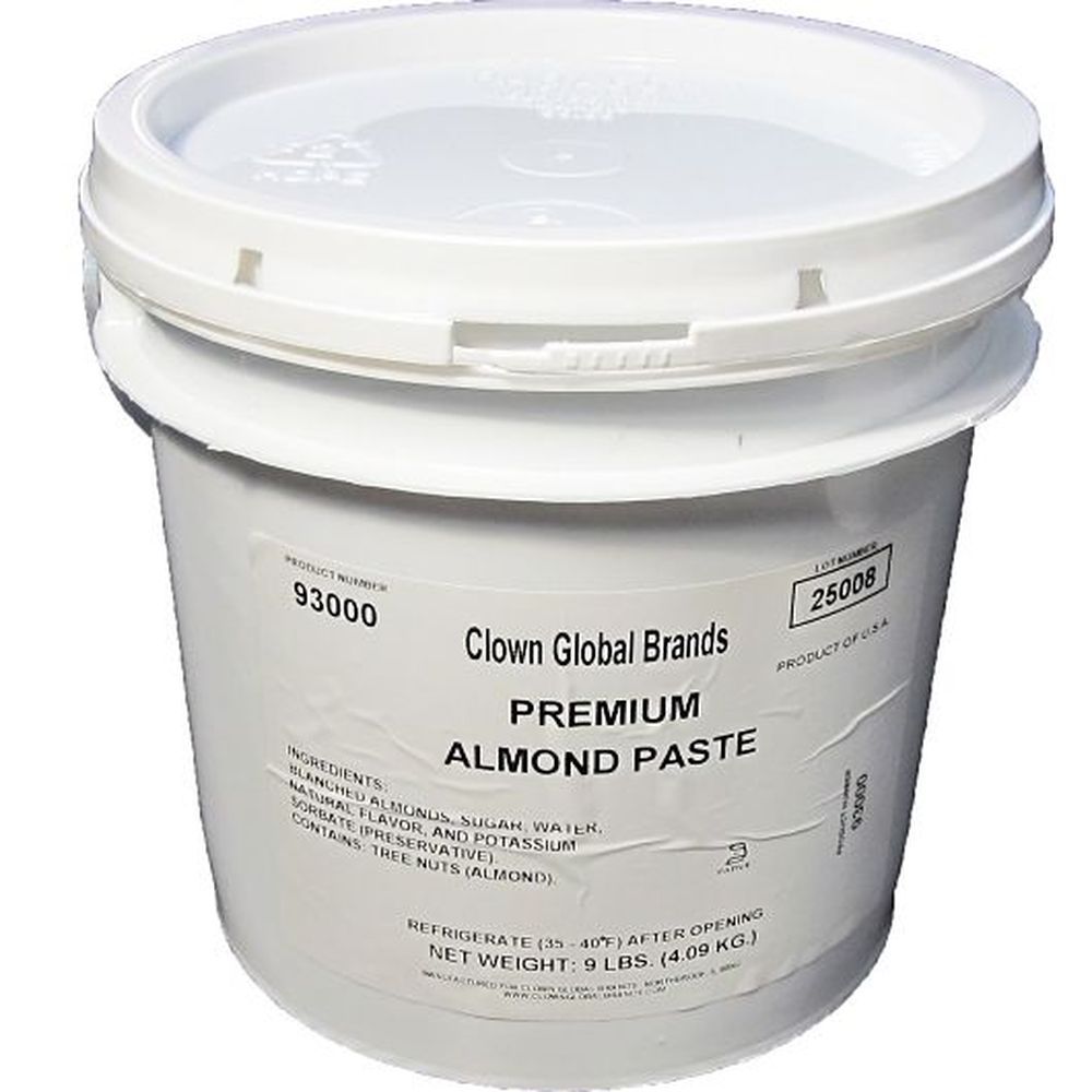 Clown Global Brands Almond Paste, 9 Pound -- 2 Per Case