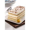 The Original Cakerie 6 Cut Tiramisu Layer Dessert Cake, 12 x 16 inch -- 2 per case