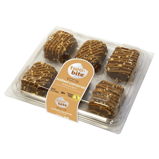 Two Bite Salted Caramel Brownie Bar, 7.8 Ounce -- 24 per case