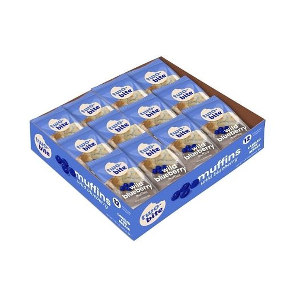 Two Bite Wild Blueberry Muffins, 24 Ounce -- 6 per case