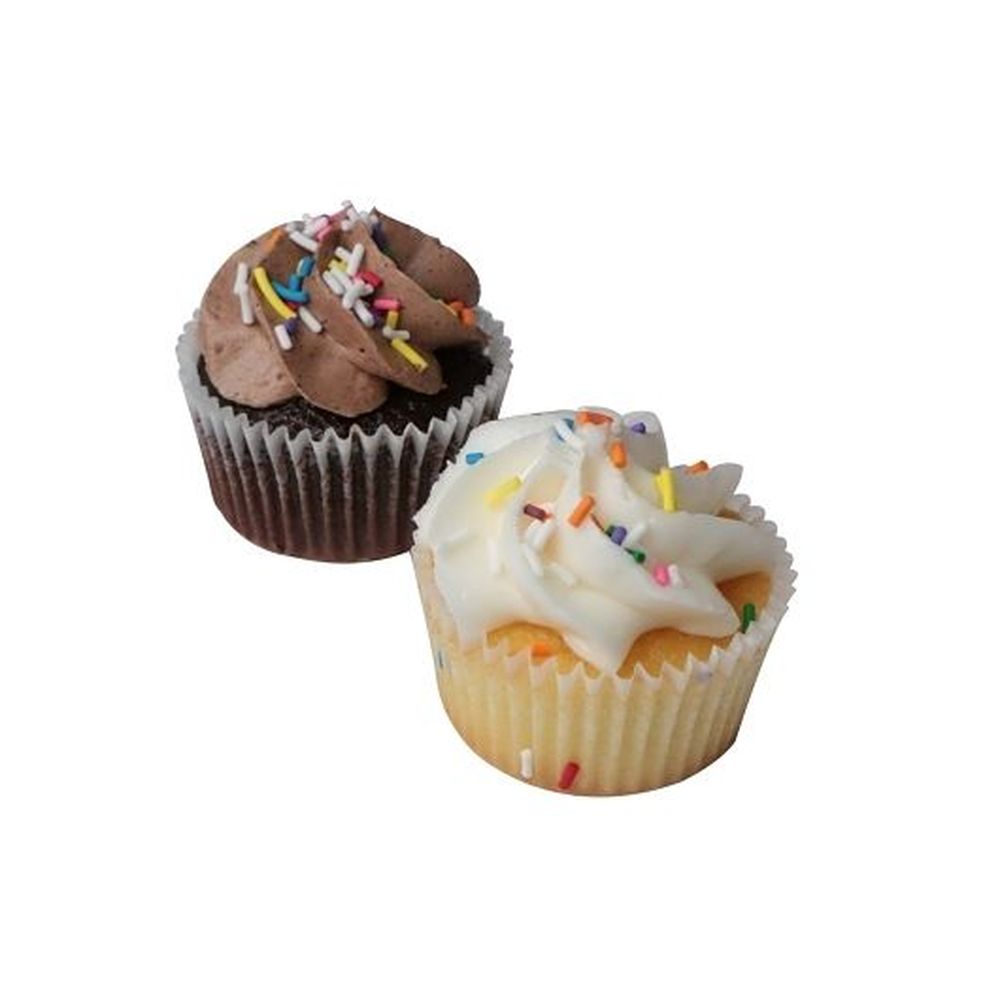 Kimberleys Bakeshoppe Everyday Vanilla and Chocolate Cupcake, 22 Ounce -- 8 per case