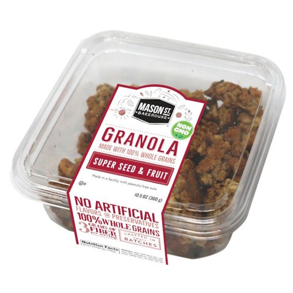 Mason St. Bakehouse Fruit and Seeds Granola, 10.5 Ounce - 24 per case