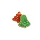 Kimberleys Bakeshoppe Two Bite Vanilla Flavor Bell and Tree Shaped Sugar Cookies, 10 Ounce -- 12 per case