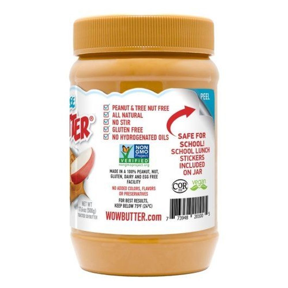 Wowbutter All Natural Non-gmo Peanut And Tree Nut Free Creamy Spread, Sampler Display, 17.6 Ounce -- 30 Per Case