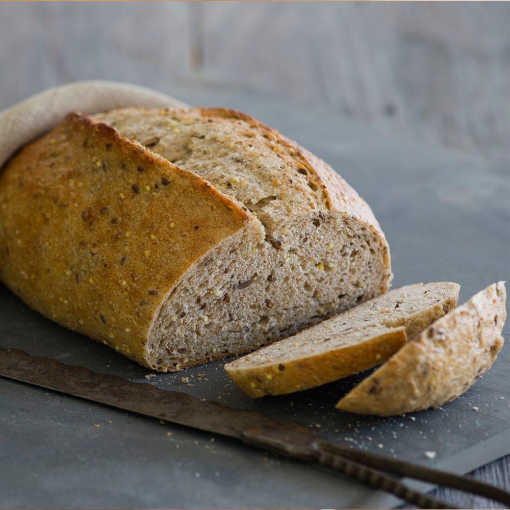 La Brea Bakery Whole Grain Bread Loaf, 18 ounce -- 12 per case