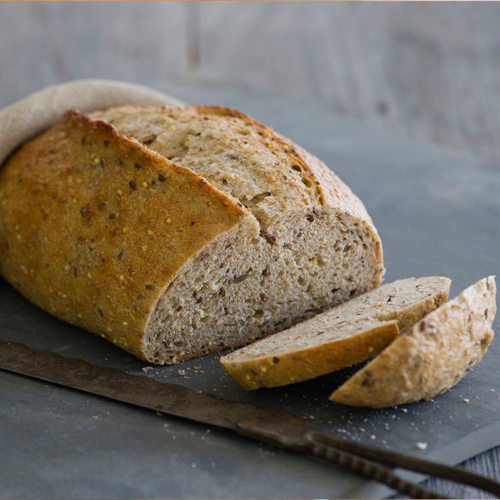 La Brea Bakery Whole Grain Bread Loaf, 18 Ounce -- 12 Per Case