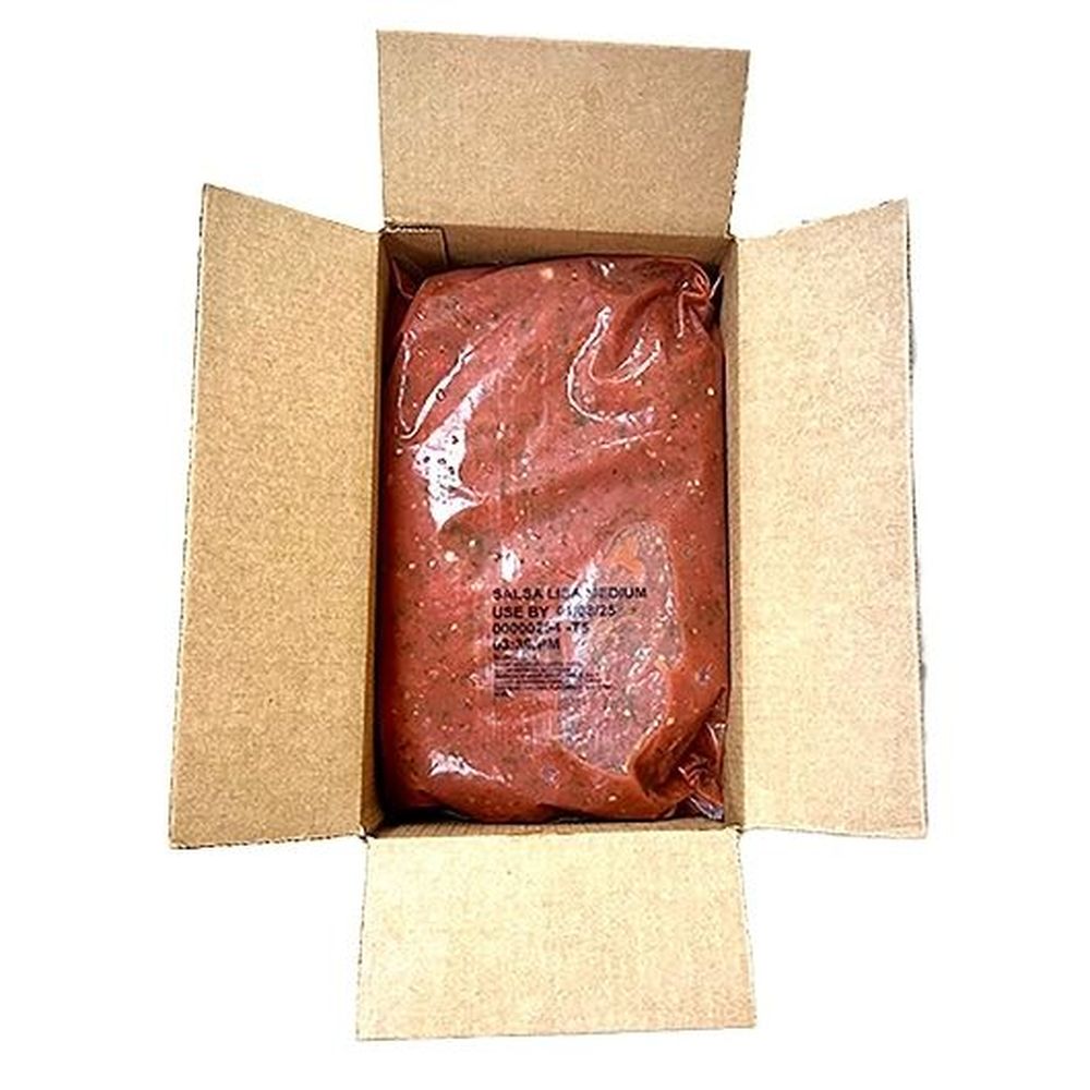 Salsa Lisa Real Hot Salsa, 1 Gallon Bag - 3 per case