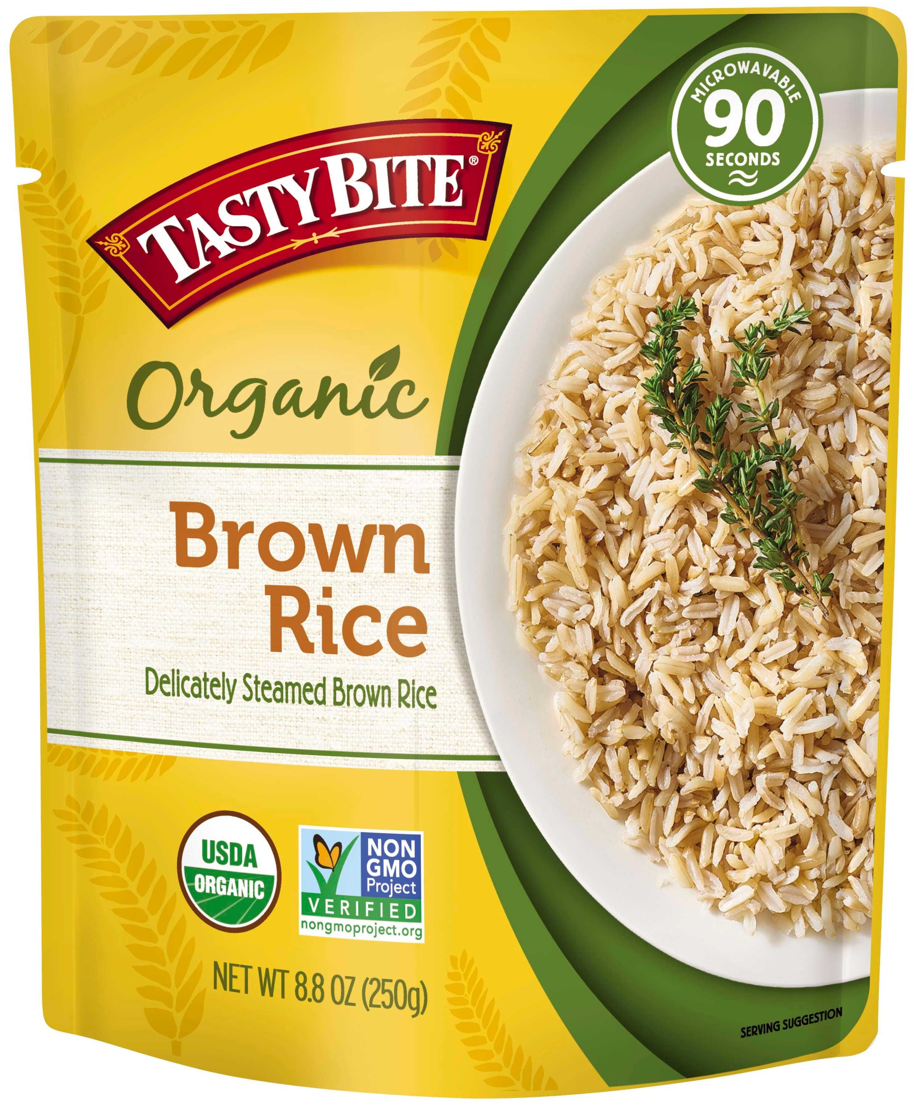 Tasty Bite Organic Brown Rice, 8.8 Ounce -- 12 per case