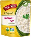 Tasty Bite Organic Basmati Rice, 8.8 Ounce -- 12 per case