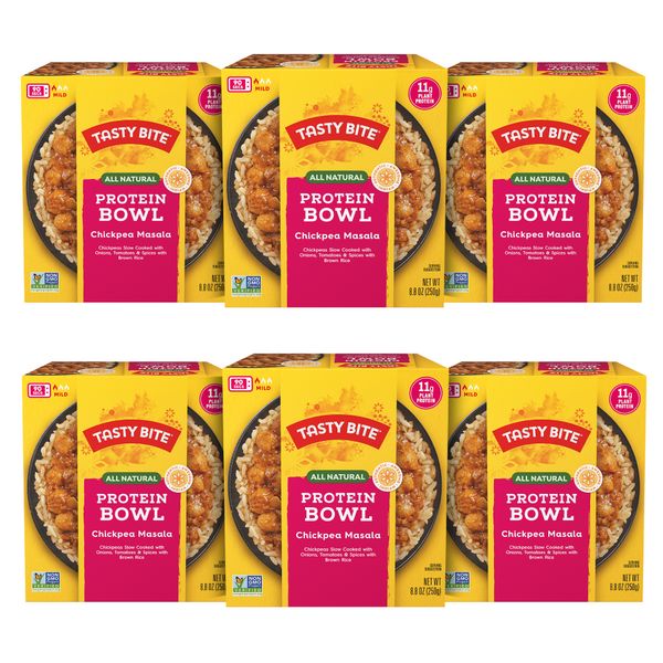 Tasty Bite Chickpea and Rice Bowl, 250 Gram -- 6 per case