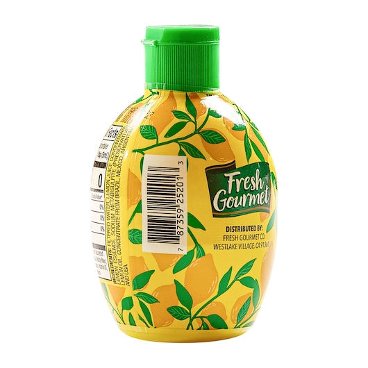Fresh Gourmet Lemon Juice, 4.5 Ounce Squeeze Bottle -- 24 per case