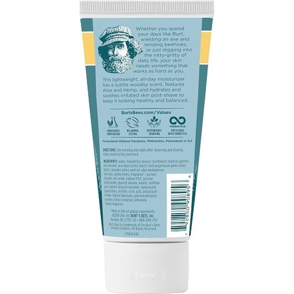 Burt's Bees Soothing Moisturizer Plus After Shave For Men, 2.5 Ounce -- 18 Per Case