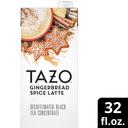 Single TAZO Gingerbread Spice Latte Decaffinated Black Tea Concentrate, 32 Ounce