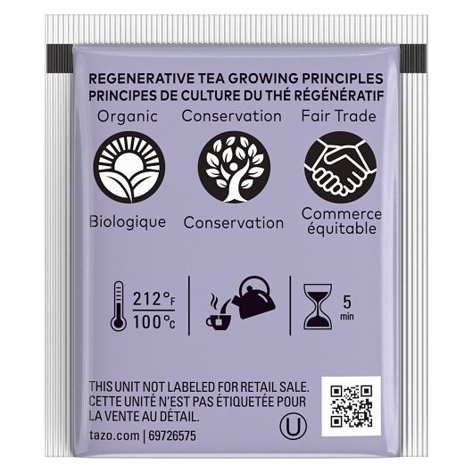 Tazo Earl Grey Tea Bag, 16 count -- 6 per case