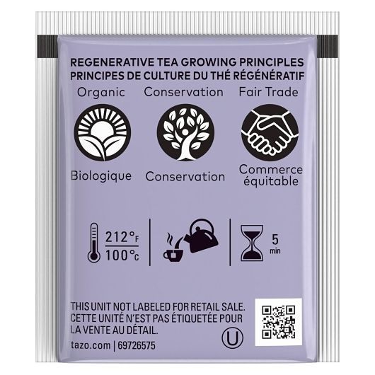 Tazo Earl Grey Tea Bag, 16 Count -- 6 Per Case