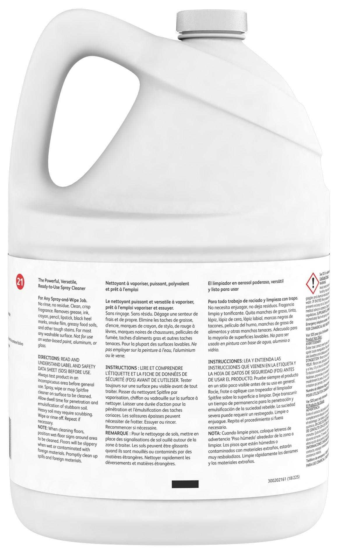 Spitfire Power Cleaner, 1 Gallon -- 4 Per Case