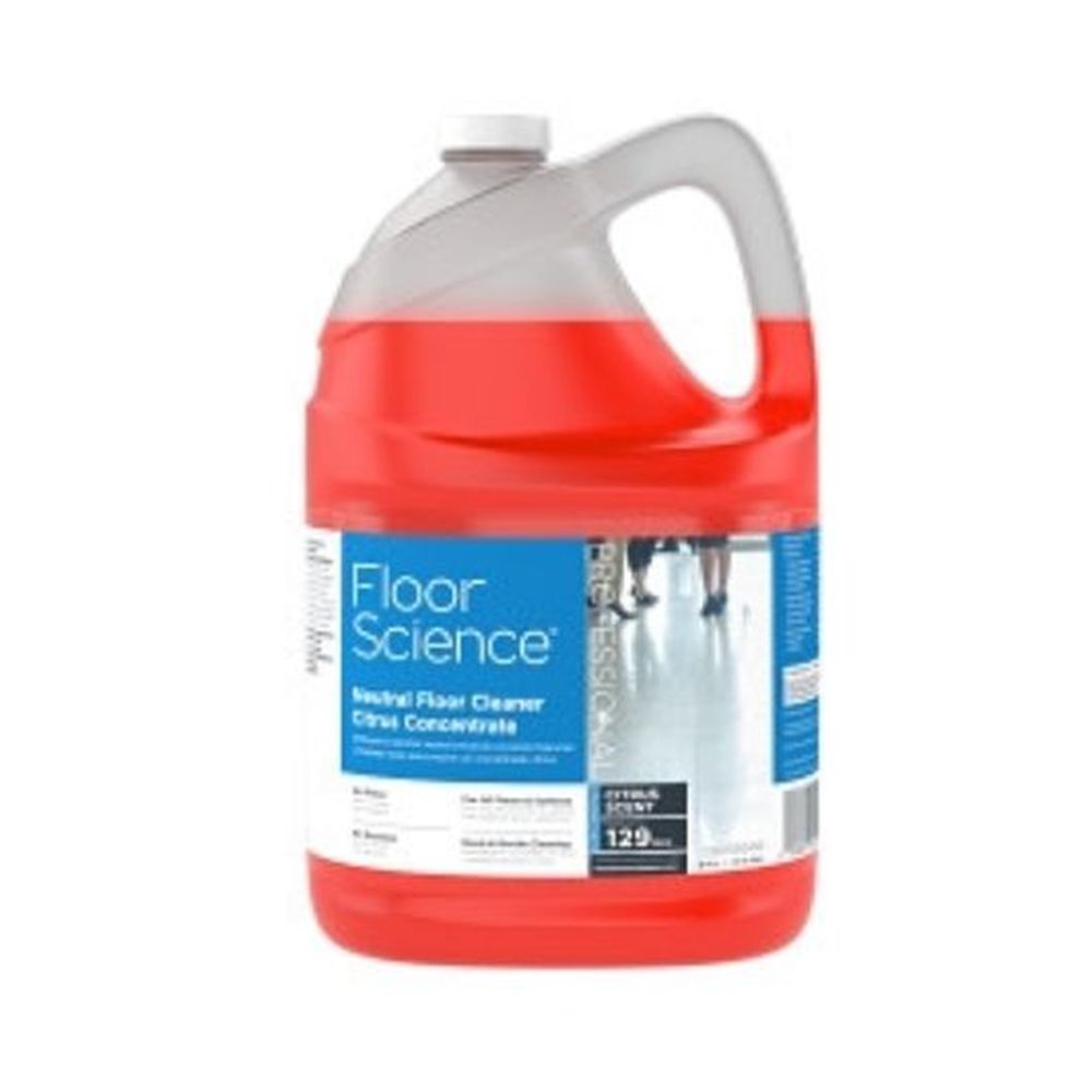 Floor Science Natural Floor Cleaner Citrus Concentrate, 1 Gallon -- 4 Per Case